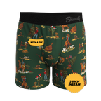 The Cowboy Christmas | Holiday Western Boxers - Shinesty