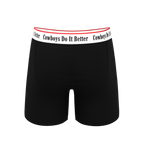 The Cowboys Do It Better | Black Shinesty x Diamond Cross Ranch Ball Hammock® Pouch Underwear With Fly - Shinesty