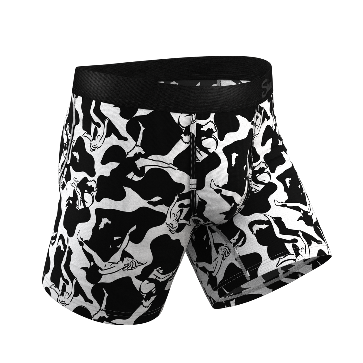 The Cowmasutra | Naughty Abstract Ball Hammock® Pouch Underwear - Shinesty