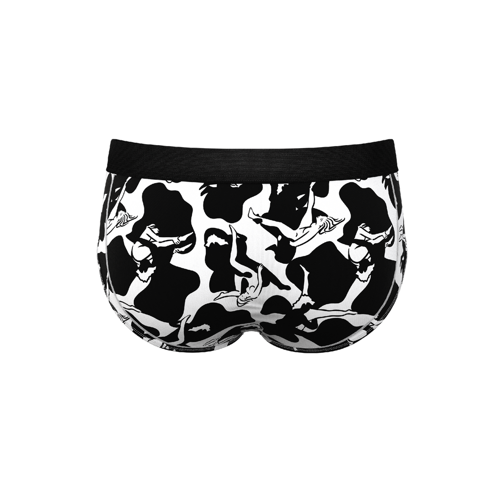 The Cowmasutra | Naughty Abstract Ball Hammock® Pouch Underwear Briefs - Shinesty