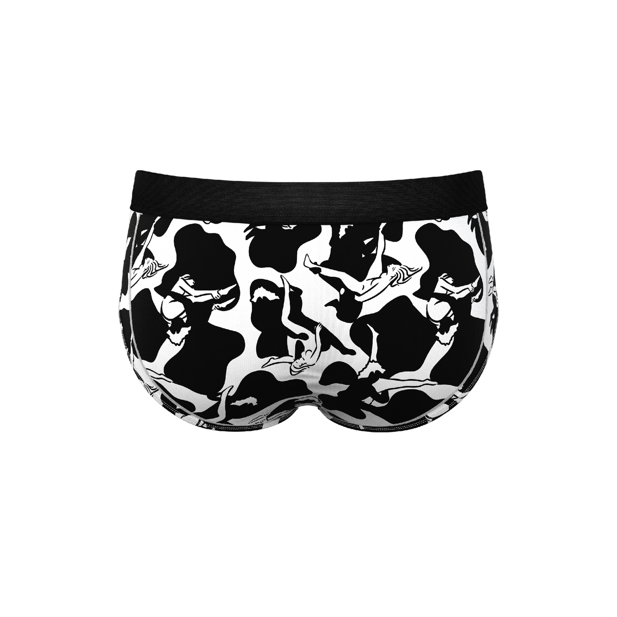 The Cowmasutra | Naughty Abstract Ball Hammock® Pouch Underwear Briefs - Shinesty