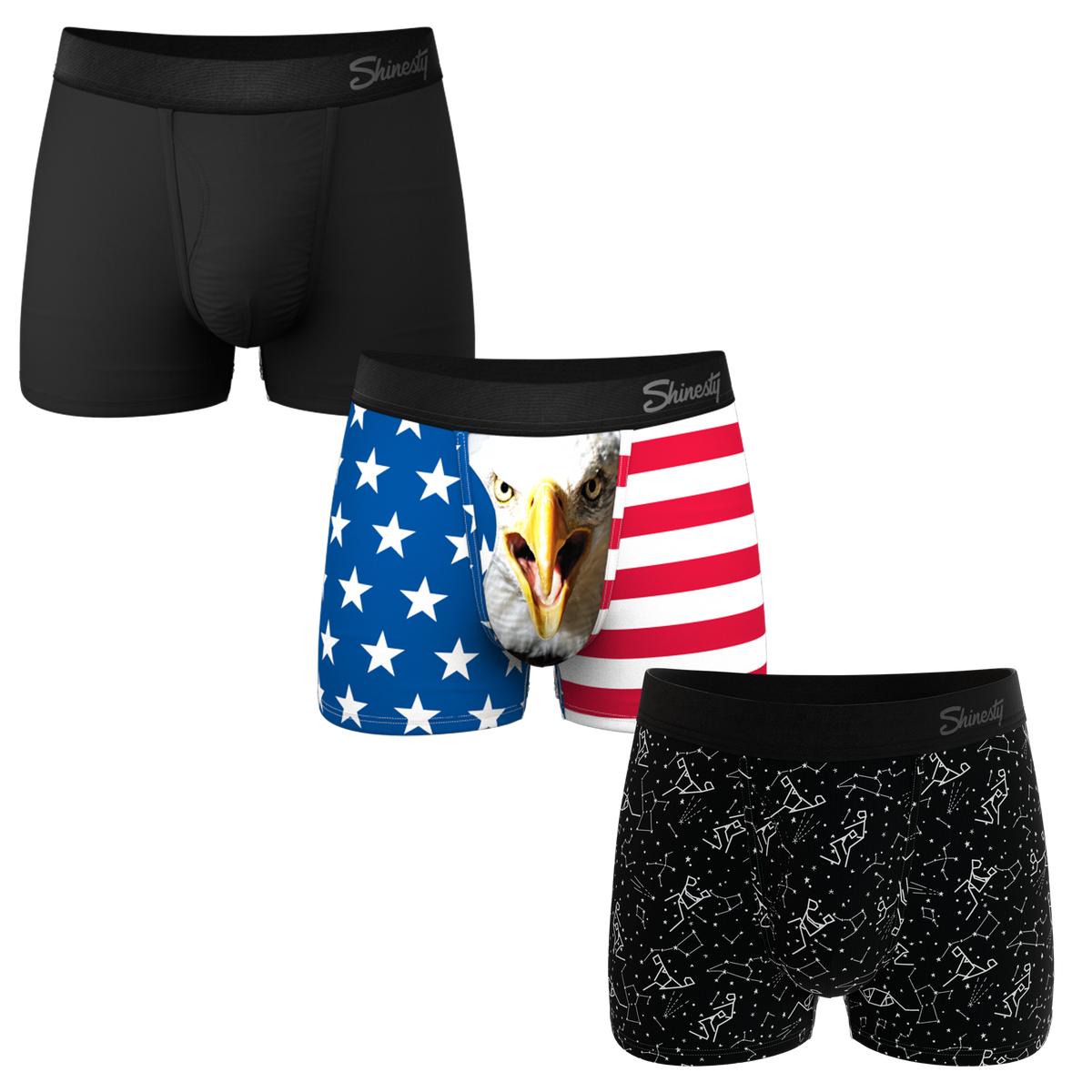 The Cream of the Crop | Ball Hammock® Pouch Trunks Underwear 3 Pack - Shinesty