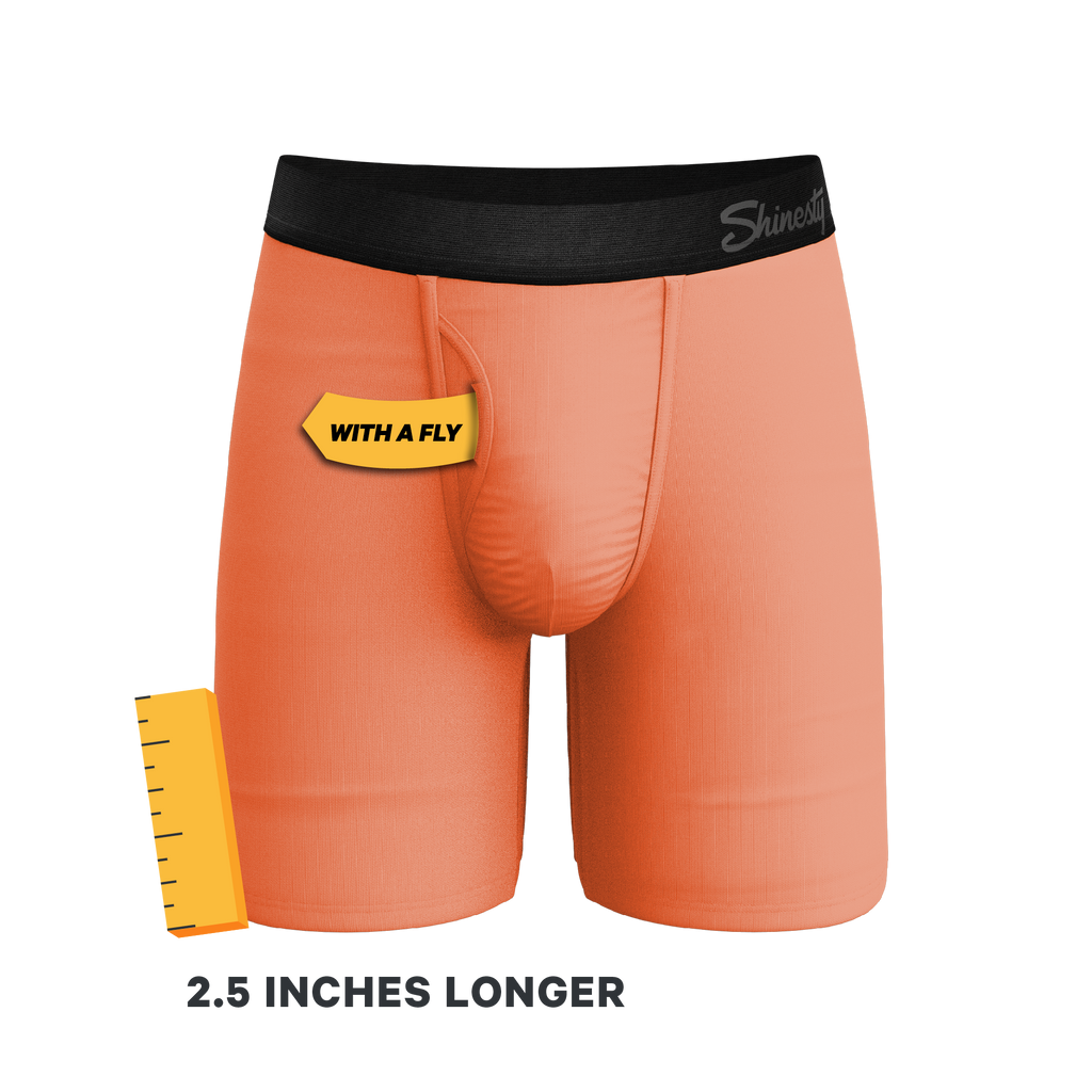 The Crossing Guard | Orange Ball Hammock® Boxer - Long Leg - Shinesty