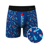 The Crotch Rocket | USA Firecracker Ball Hammock® Pouch Underwear - Shinesty