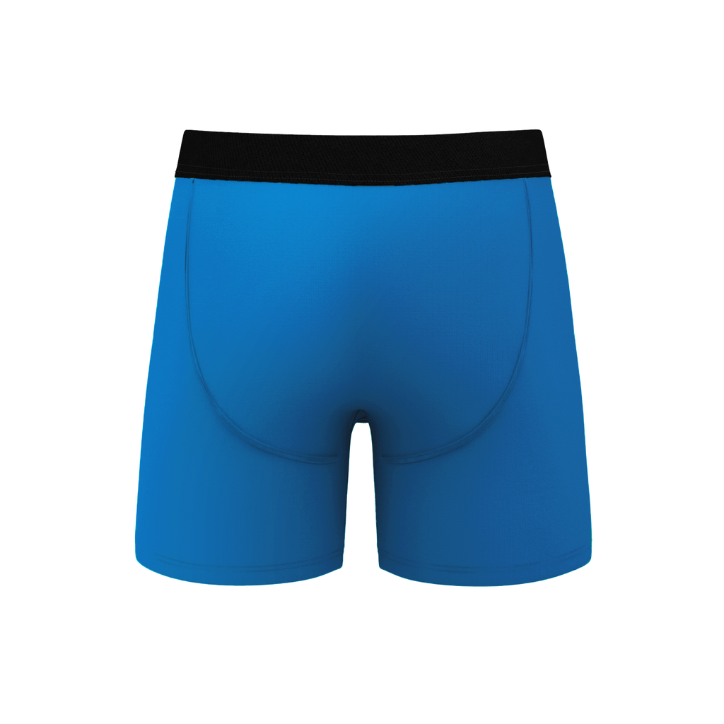 The Crown Jewels | Royal Blue Ball Hammock® Pouch Underwear With Fly - Shinesty