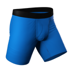 The Crown Jewels | Royal Blue Ball Hammock® Boxer - Long Leg - Shinesty