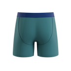 The Curacao | Teal Ball Hammock® Pouch Underwear With Fly - Shinesty