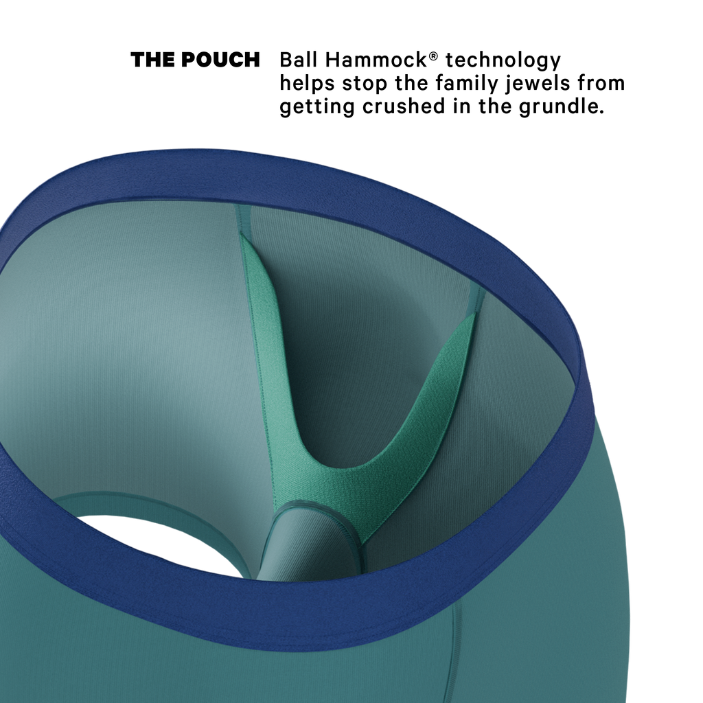The Curacao | Teal Ball Hammock® Pouch Underwear - Shinesty