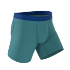 The Curacao | Teal Ball Hammock® Pouch Underwear - Shinesty