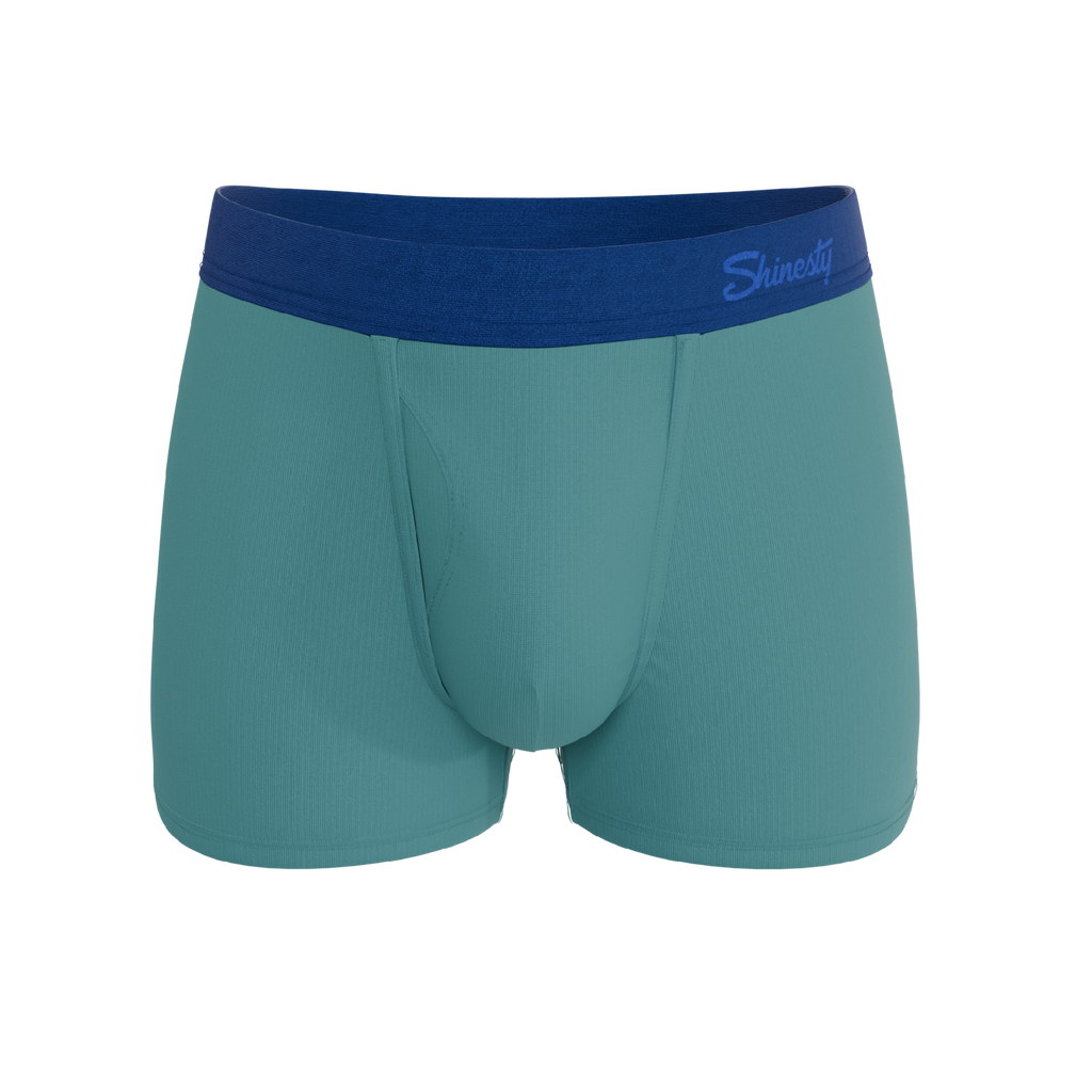 The Curacao | Teal Ball Hammock® Pouch Trunks Underwear - Shinesty