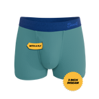 The Curacao | Teal Ball Hammock® Pouch Trunks Underwear - Shinesty