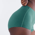 The Curacao | Teal Modal Boyshort Underwear - Shinesty