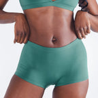 The Curacao | Teal Modal Boyshort Underwear - Shinesty