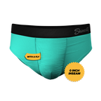 The Cyantific Theory | Turquoise Ball Hammock® Pouch Underwear Briefs - Shinesty