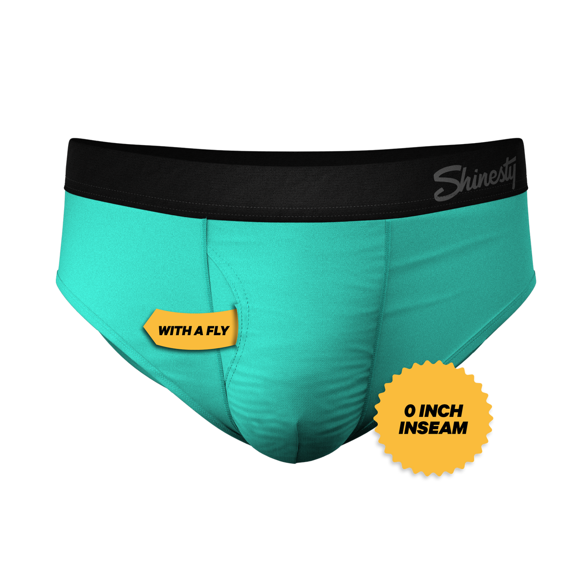 The Cyantific Theory | Turquoise Ball Hammock® Pouch Underwear Briefs - Shinesty