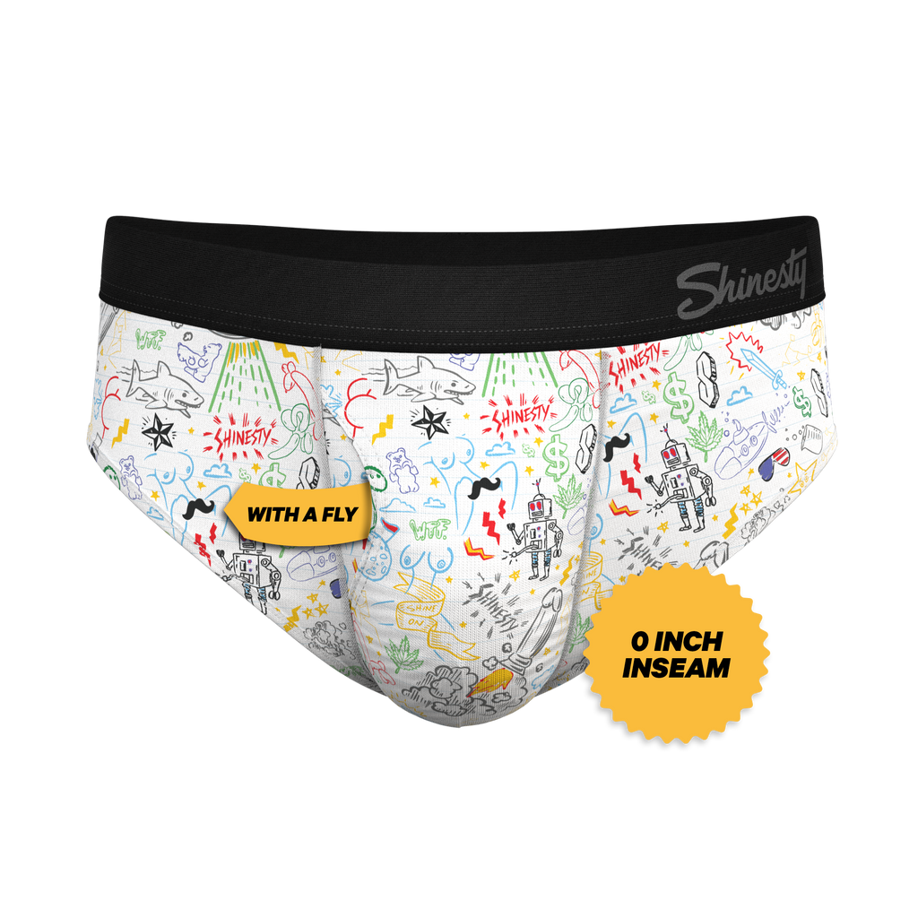 The Daily Detention | Doodle Ball Hammock® Pouch Underwear Briefs - Shinesty