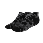 The Darkside | Black Camouflage Heel Hammock™ Ankle Socks - Shinesty