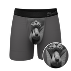 The David's Goliath | Marble Statue Ball Hammock® Pouch Underwear With Fly - Shinesty