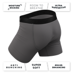 The David's Goliath | Marble Statue Ball Hammock® Pouch Underwear With Fly - Shinesty
