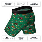 The Debauch Banquet | Thanksgiving Ball Hammock® Boxer - Long Leg - Shinesty