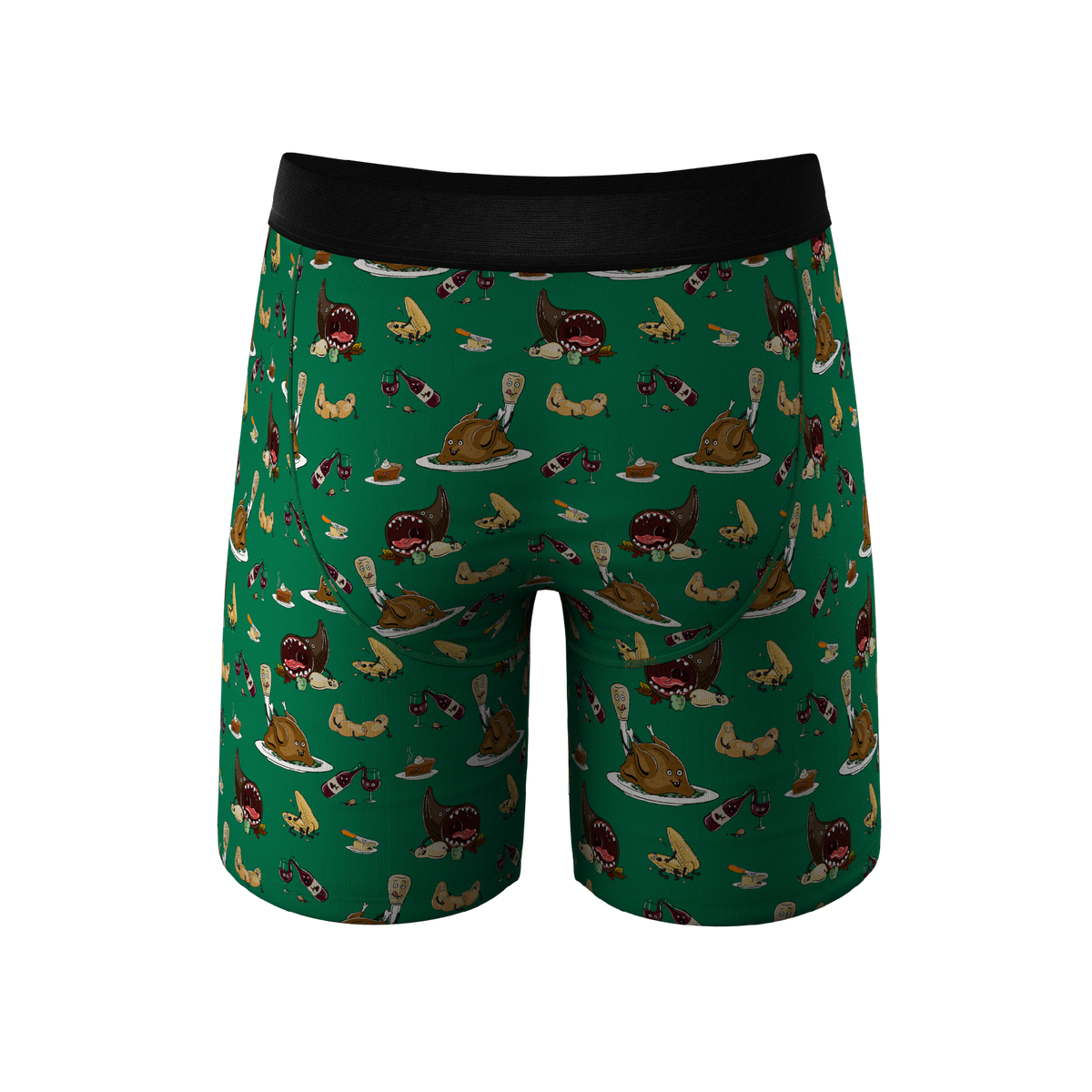 The Debauch Banquet | Thanksgiving Ball Hammock® Boxer - Long Leg - Shinesty