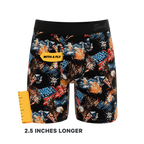 The Declaration | Americana Eagles Ball Hammock® Boxer - Long Leg - Shinesty