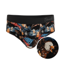 The Declaration | Americana Eagles Ball Hammock® Pouch Underwear Briefs - Shinesty