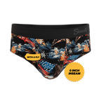 The Declaration | Americana Eagles Ball Hammock® Pouch Underwear Briefs - Shinesty