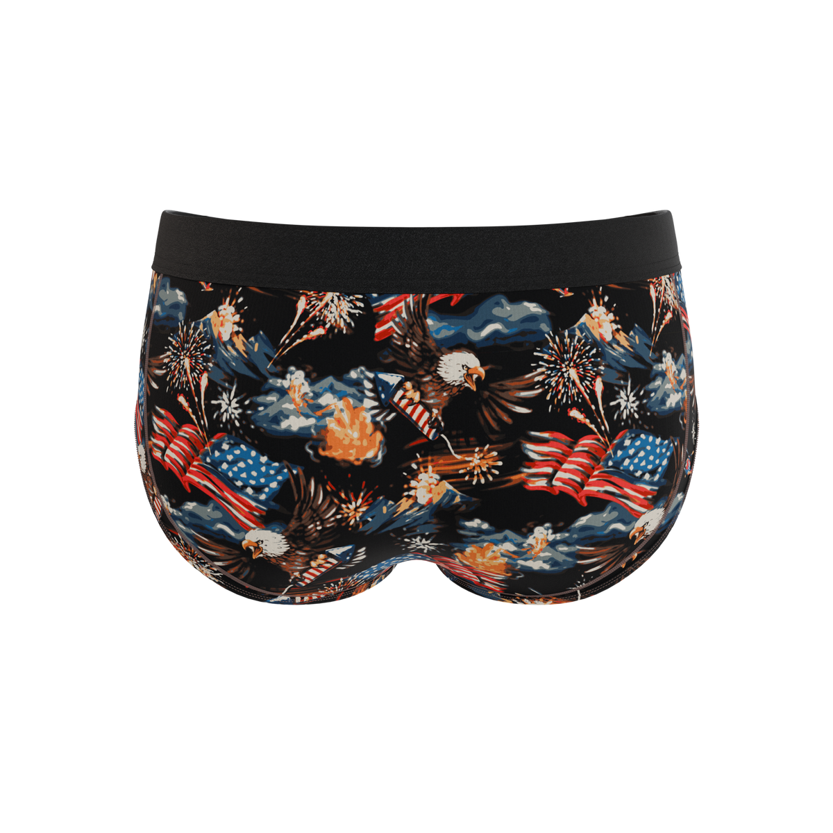 The Declaration | Americana Eagles Ball Hammock® Pouch Underwear Briefs - Shinesty