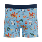 The Deep End | Sea Creatures Youth Boxer Briefs - Shinesty