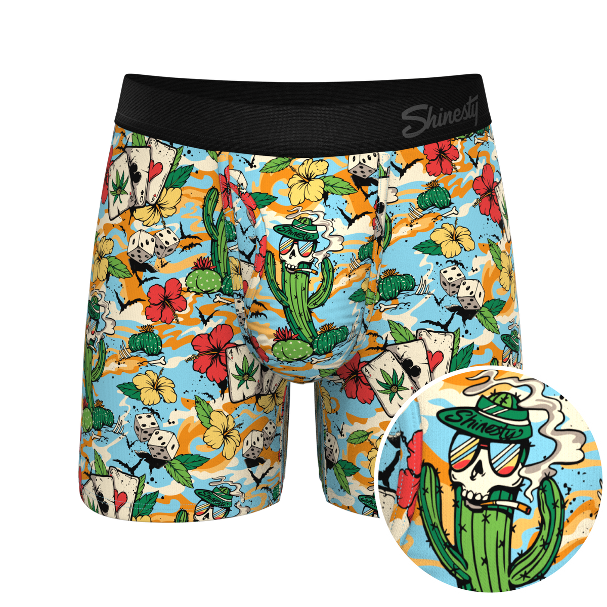 The Desert Oasis | Vegas Ball Hammock® Pouch Underwear With Fly - Shinesty