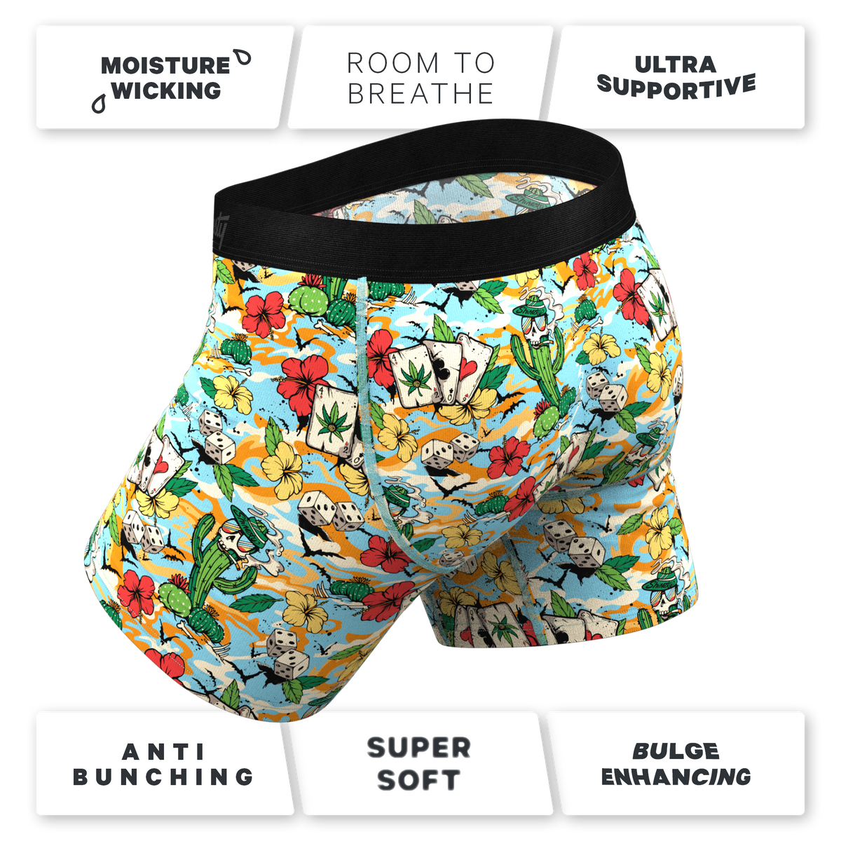 The Desert Oasis | Vegas Ball Hammock® Pouch Underwear - Shinesty