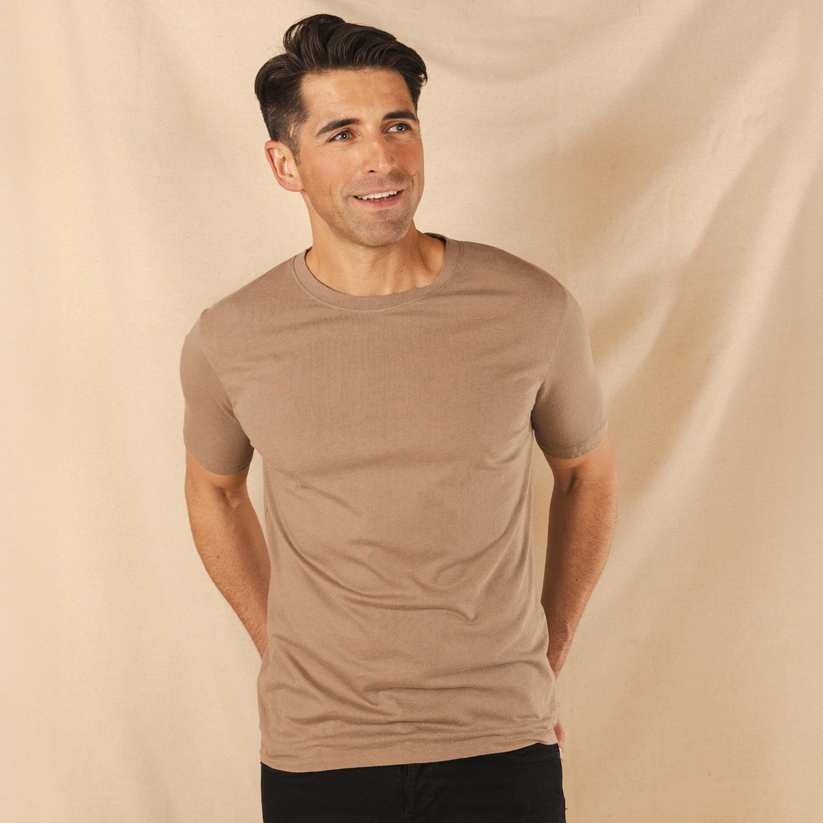 The Desert Roams | Light Brown Everyman™ T Shirt - Shinesty
