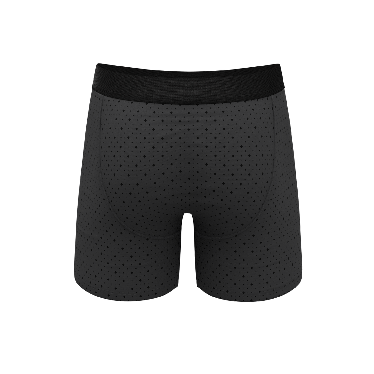 The Diamond Dog | Micro Diamonds Ball Hammock® Pouch Underwear With Fly - Shinesty