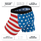 The Dic Cage | 250th Anniversary Ball Hammock® Pouch Underwear - Shinesty