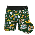 The Wine Dine & 69 | Route 69 Ball Hammock® Pouch Underwear With Fly - Shinesty
