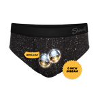 The Discotheque | Disco Ball Ball Hammock® Pouch Underwear Briefs - Shinesty