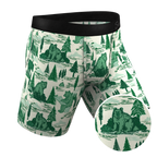 The Does A Bear | Green Toilet Bear Ball Hammock® Boxer - Long Leg - Shinesty