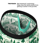 The Does A Bear | Green Toilet Bear Ball Hammock® Boxer - Long Leg - Shinesty