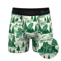 The Does A Bear | Green Toilet Bear Ball Hammock® Pouch Underwear - Shinesty