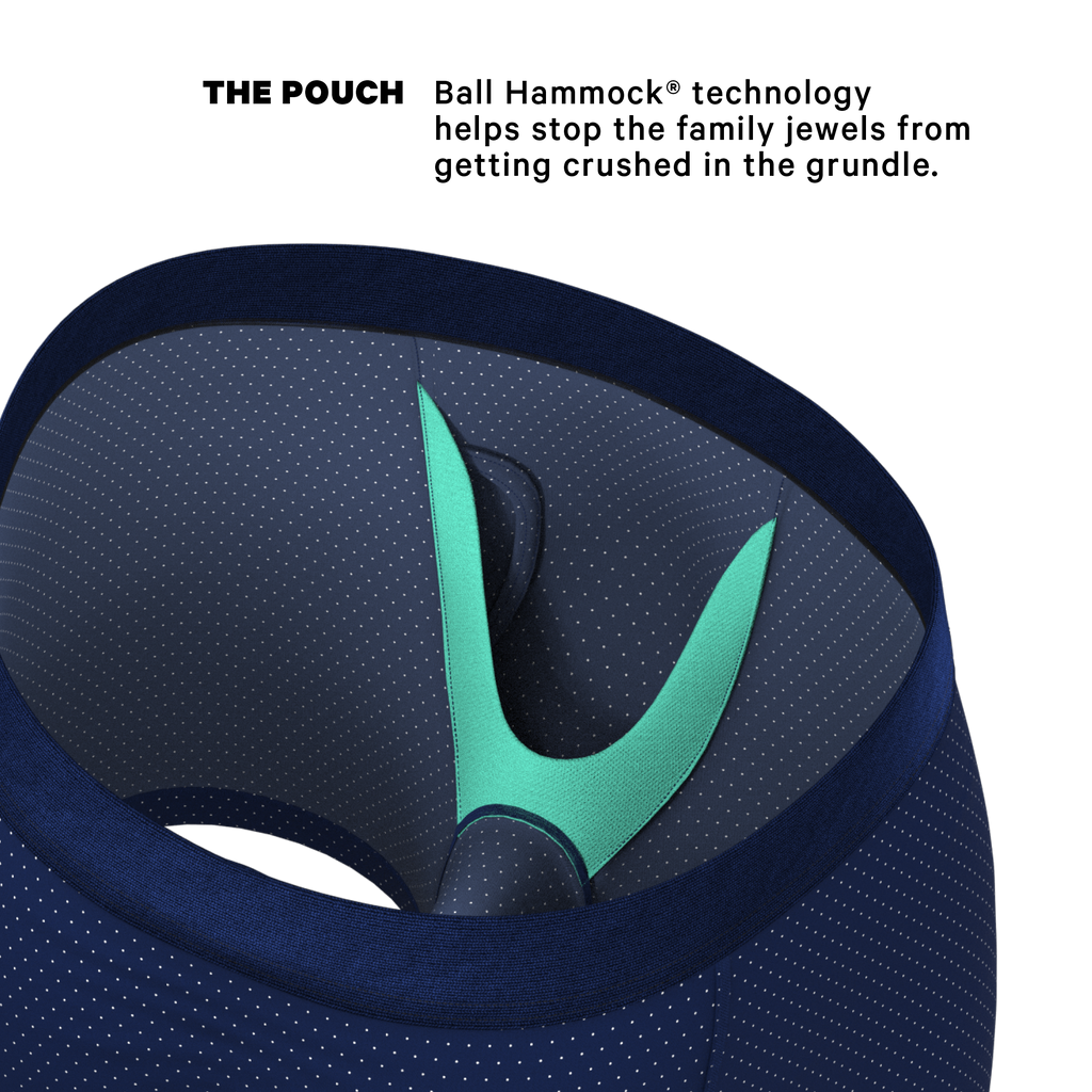 The Dot Your Thighs | Micro Dots Ball Hammock® Pouch Underwear With Fly - Shinesty