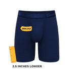 The Dot Your Thighs | Micro Dots Ball Hammock® Boxer - Long Leg - Shinesty