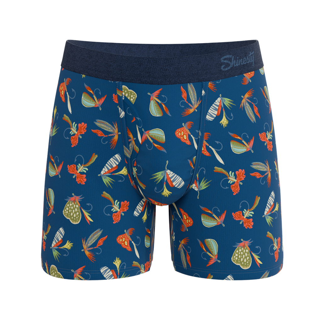 The Dry Fly | Fly Fishing Ball Hammock® Pouch Underwear With Fly - Shinesty
