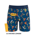 The Dry Fly | Fly Fishing Ball Hammock® Boxer - Long Leg - Shinesty