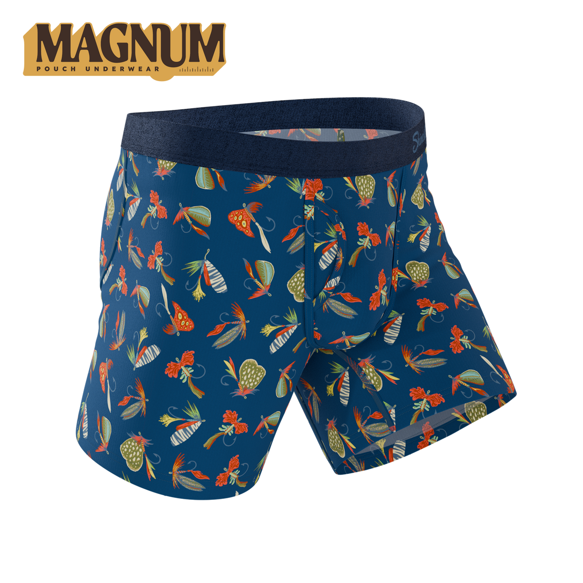 The Dry Fly | Fly Fishing Ball Hammock® Magnum Big Pouch Underwear - Shinesty