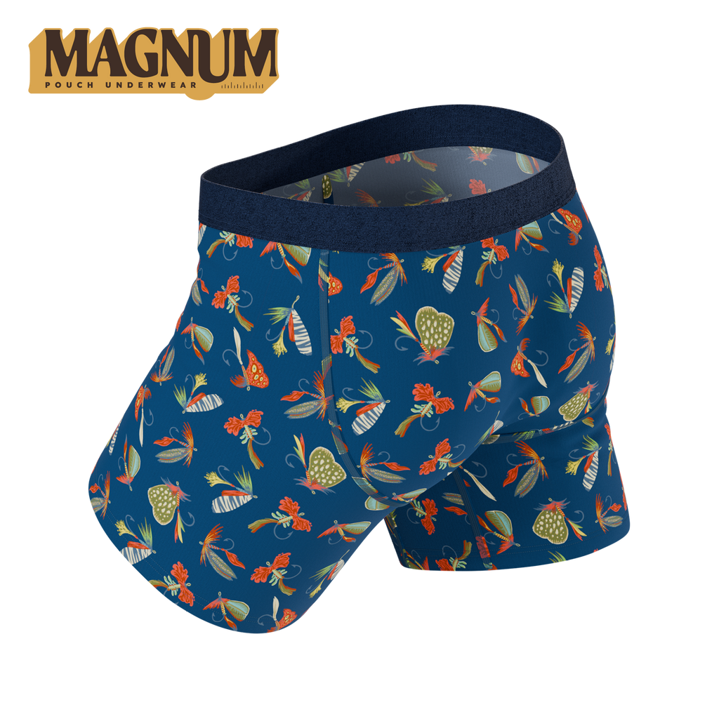 The Dry Fly | Fly Fishing Ball Hammock® Magnum Big Pouch Underwear - Shinesty