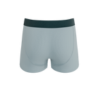 The Dry Ice | Muted Steel Blue Ball Hammock® Pouch Trunks Underwear - Shinesty