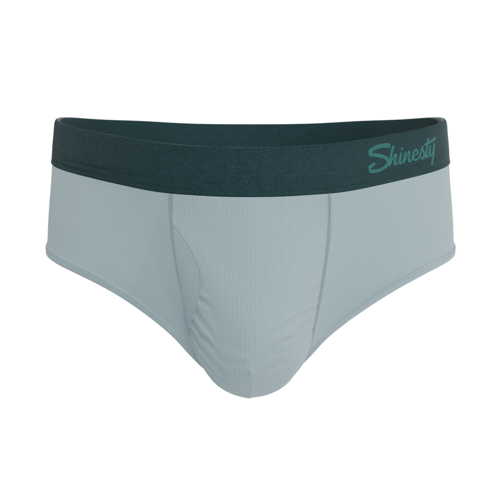 The Dry Ice | Muted Steel Blue Ball Hammock® Pouch Underwear Briefs - Shinesty