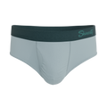 The Dry Ice | Muted Steel Blue Ball Hammock® Pouch Underwear Briefs - Shinesty