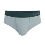 The Dry Ice | Muted Steel Blue Ball Hammock® Pouch Underwear Briefs - Shinesty